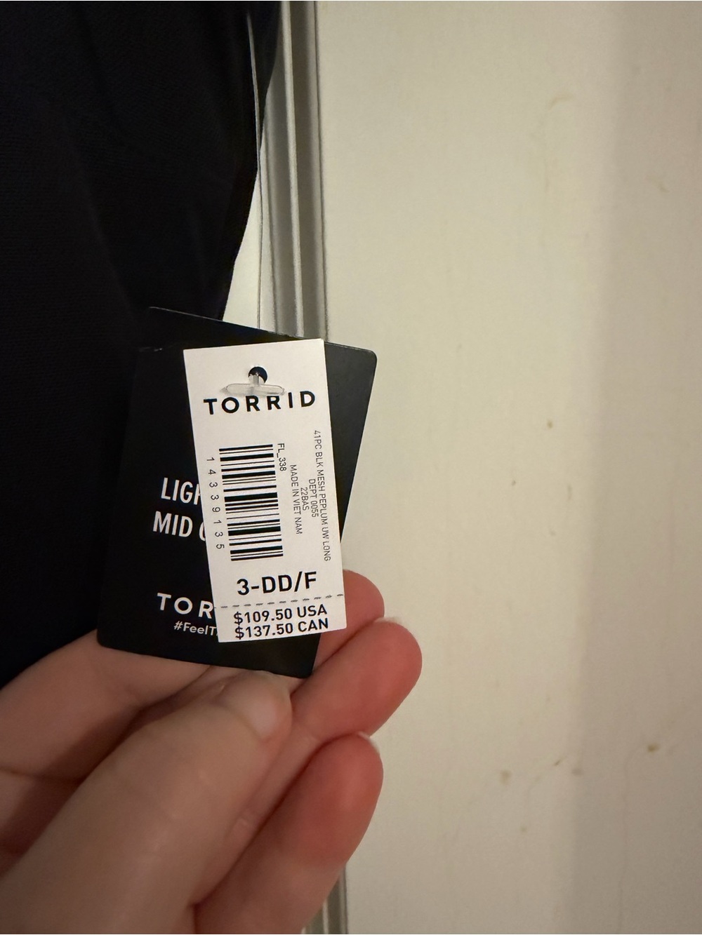 torrid Black Sleeveless Chiffon Swim Dress with Keyhole Back - Picture 5 of 5